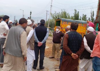 Director Horticulture (P&M) visits Anantnag